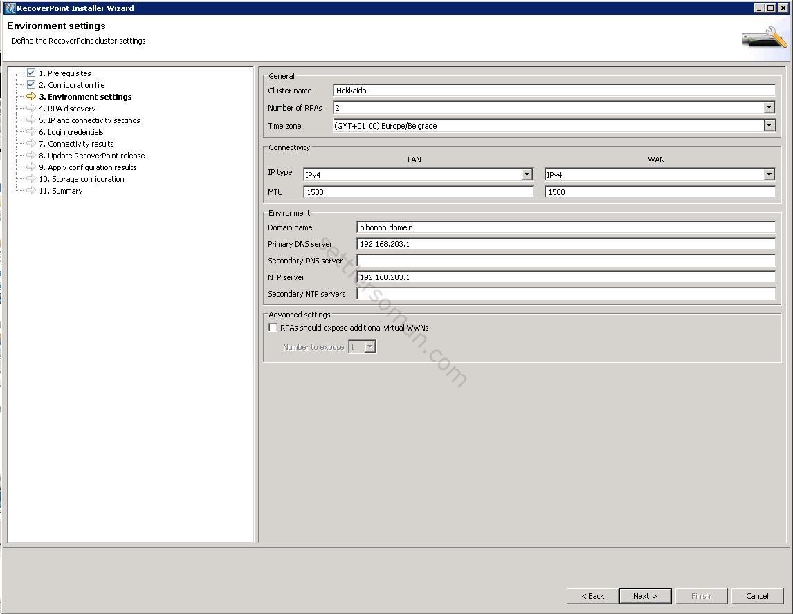 How to deploy and configure RecoverPoint for Virtual Machines 4.2 Part 2: Create a vRPA Cluster