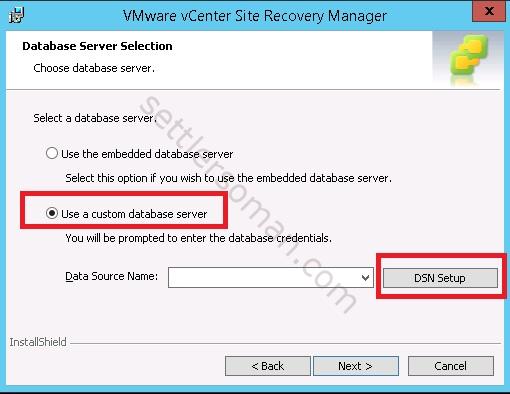 How to install and configure Site Recovery Manager (SRM) 5.8 or 6.x Part 1: Installation external db2