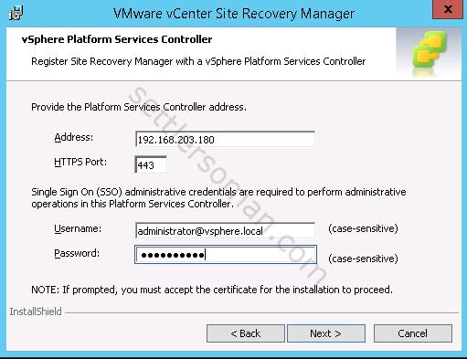 How to install and configure Site Recovery Manager (SRM) 5.8 or 6.x Part 1: Installation