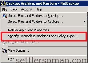 NetBackup - restore VMware VM backup 2