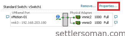 Set up Multi-NIC vMotion on vSS via vSphere Client 5