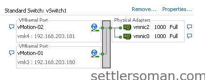Set up Multi-NIC vMotion on vSS via vSphere Client 8