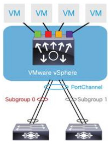 vPC Host Mode (vPC HM) - Subgroup Pinning based on CDP