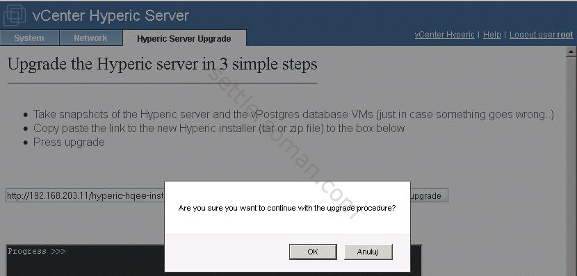 How to upgrade vCenter Hyperic Server 3