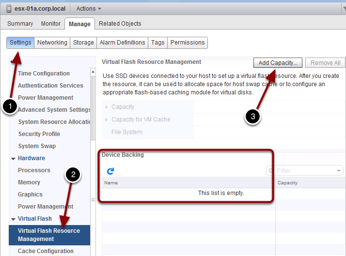 What is and how to configure VMware vSphere Flash Read Cache (vFRC) 2