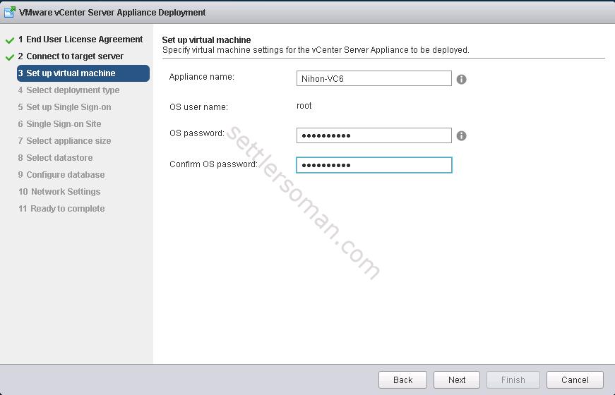 How to deploy the vCenter Server Appliance 6 with an Embedded Platform Services Controller - 6