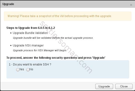 How to upgrade NSX Part1 - upgrading NSX Manager - 5