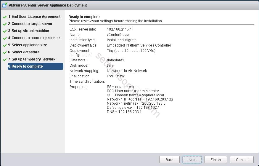 How to upgrade vCenter Appliance 5.1 or 5.5 to VCSA 6.0 9