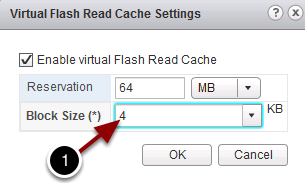 What is and how to configure VMware vSphere Flash Read Cache (vFRC) 4