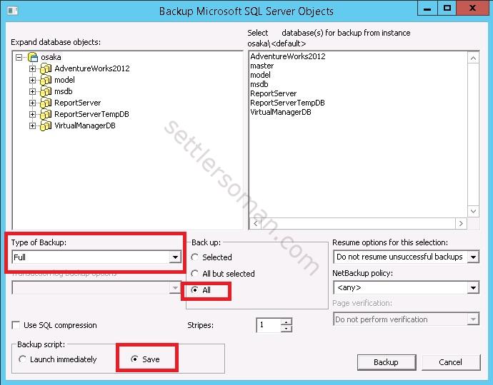 How to configure a NetBackup policy to protect Microsoft SQL databases 5