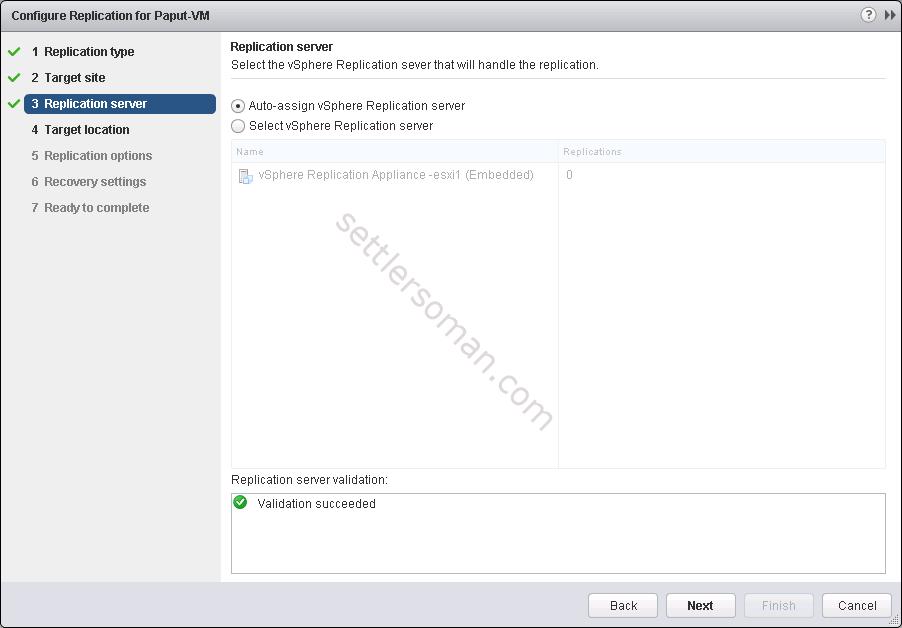 How to configure protection HBR 6.0 4