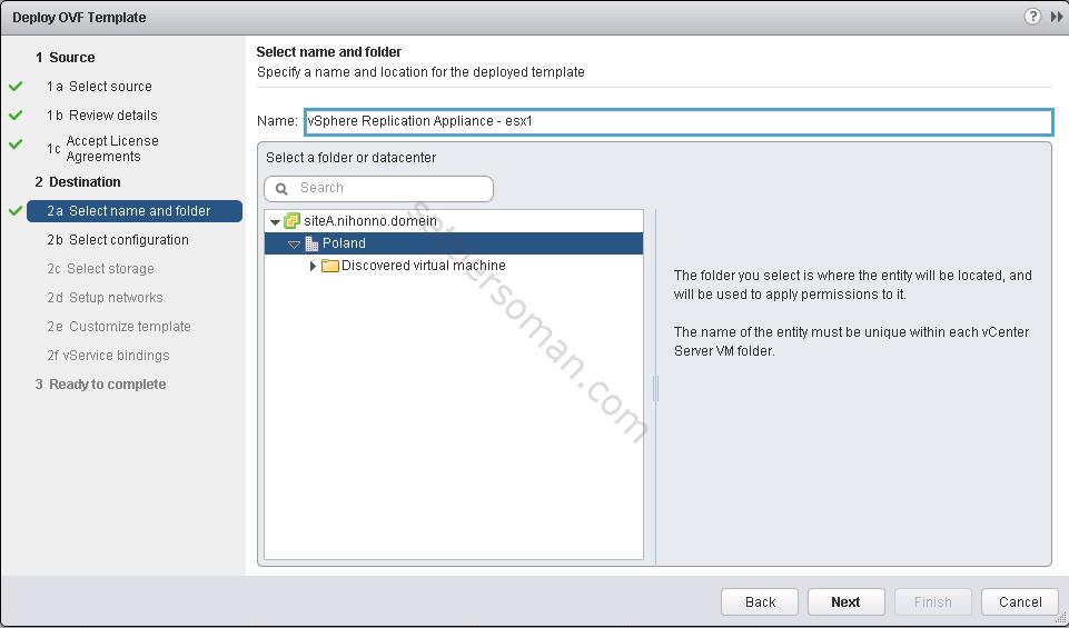 How to deploy OVF template on VMware vSphere 5