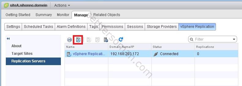 How to install and configure VMware vSphere Replication (Hypervisor Based Replication) 6.0 17b