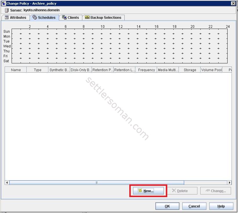 How to archive files using a NetBackup policy Windows 2