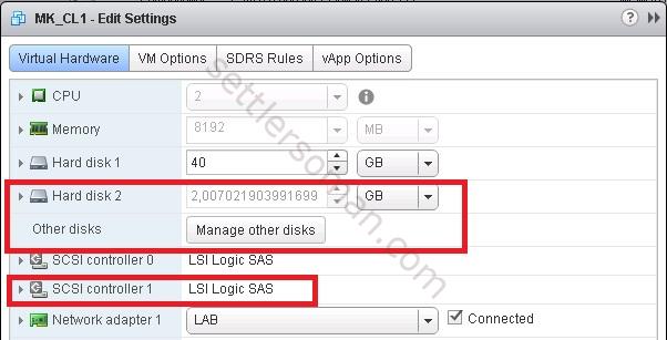 installing highly available (HA) VMware vCenter on WSFC 6