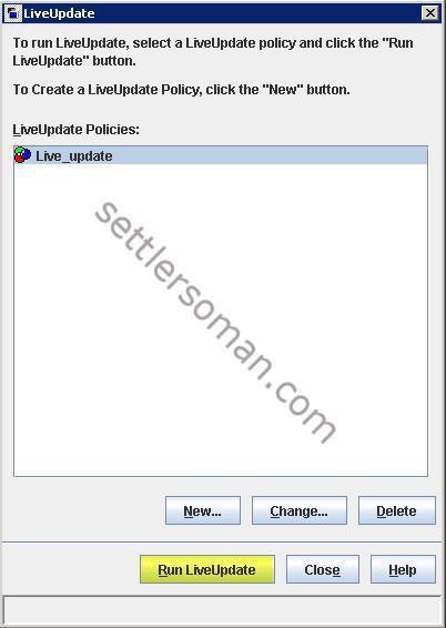 How to configure NetBackup LiveUpdate policy 5