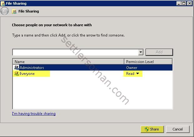 How to configure NetBackup LiveUpdate using CIFS or IIS - share