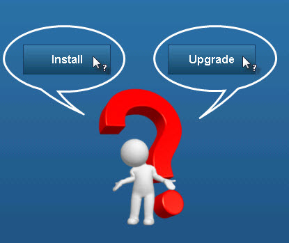 VMware vSphere or other components - fresh install or upgrade