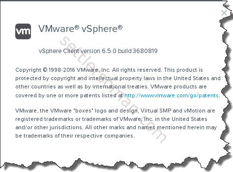 vSphere HTML5 web client 3