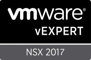 vExpert NSX 2017