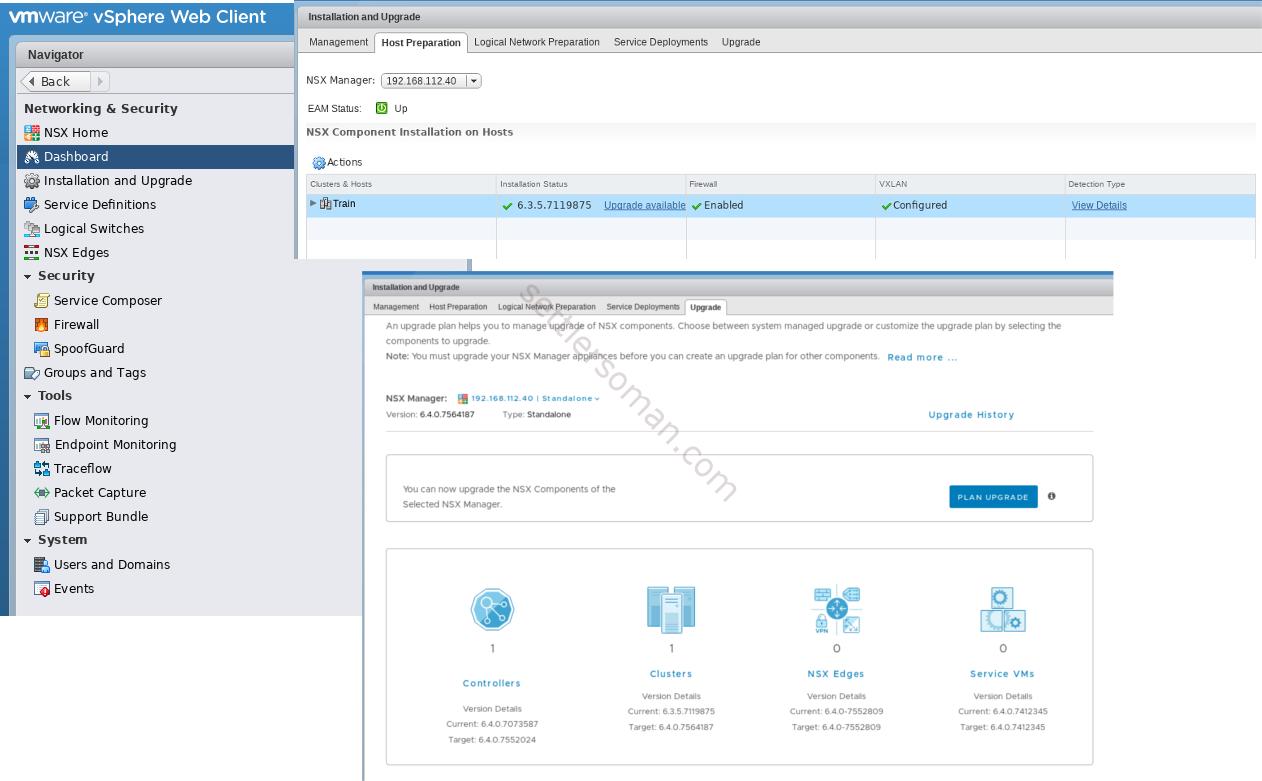 Whats new and how to one click upgrade to NSX 2
